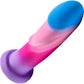 Avant Borealis Dreams 7.75" Silicone Suction Cup Dildo By Blush - Cotton Candy