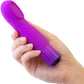 Oh My Gem Charm Rechargeable Waterproof Silicone Warming Vibrator By Blush - Amethyst