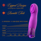 Oh My Gem Charm Rechargeable Waterproof Silicone Warming Vibrator By Blush - Amethyst