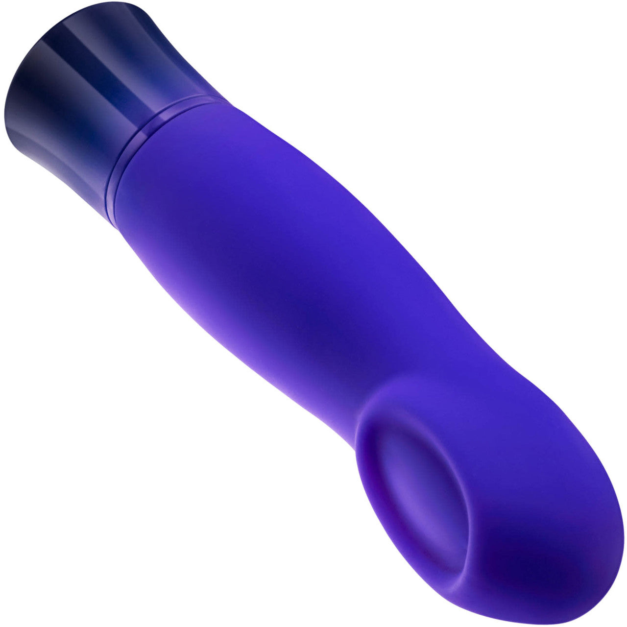 Oh My Gem Mystery Rechargeable Waterproof Silicone Warming Vibrator By Blush - Sapphire