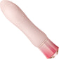 Oh My Gem Elegant Rechargeable Waterproof Silicone Warming Vibrator By Blush - Morganite Pink