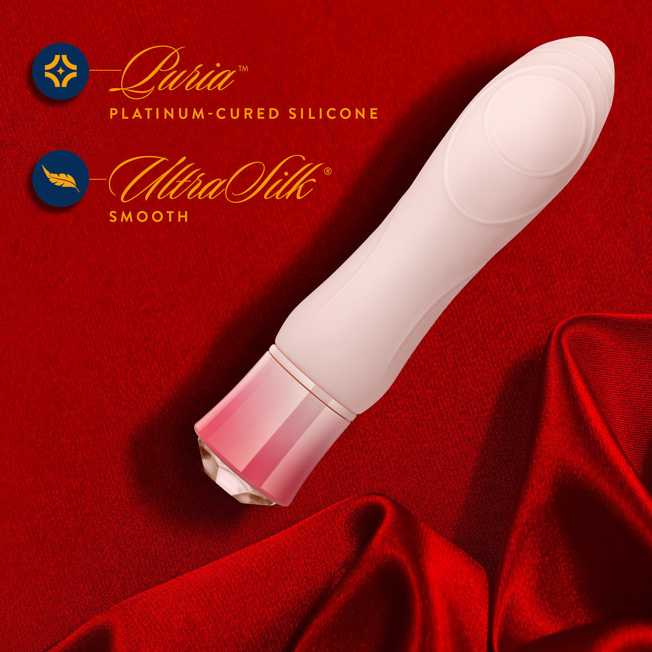 Elegant Waterproof Vibrator - Morganite Pink Elegant Waterproof Vibrator - Morganite Pink