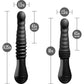 Temptasia Lazarus Thrusting Silicone Rechargeable Waterproof G-Spot Dildo By Blush