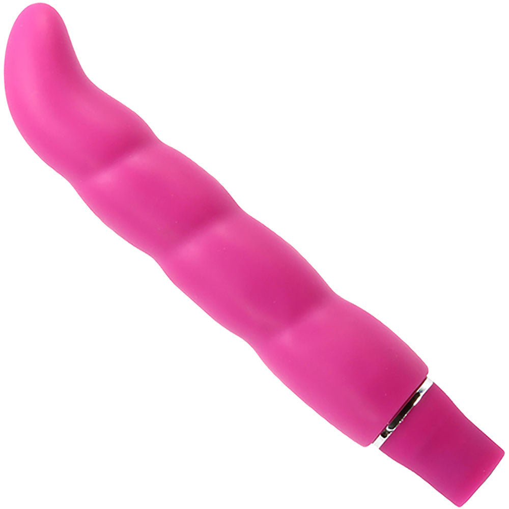 Luxe Purity G Silicone G-Spot Vibrator by Blush Novelties - Pink