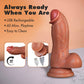 Dr. Skin Dr. Brody 8.75" Vibrating & Thrusting Realistic Silicone G-Spot Dildo With Remote