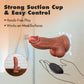 Dr. Skin Dr. Brody 8.75" Vibrating & Thrusting Realistic Silicone G-Spot Dildo With Remote