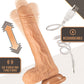 Dr. Skin Dr. Grey - Rotating, Thrusting, Vibrating Silicone Suction Cup Dildo With Balls By Blush