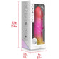Avant Sunburst 7.5" Handcrafted Artisan Silicone Dildo