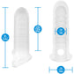 Performance Plus Silicone Penis Sleeve With Ball Strap By Blush - Mercenary