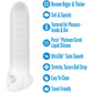 Performance Plus Silicone Penis Sleeve With Ball Strap By Blush