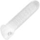 Performance Plus Silicone Penis Sleeve With Ball Strap By Blush - Covert