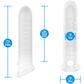 Performance Plus Silicone Penis Sleeve With Ball Strap By Blush - Stoic