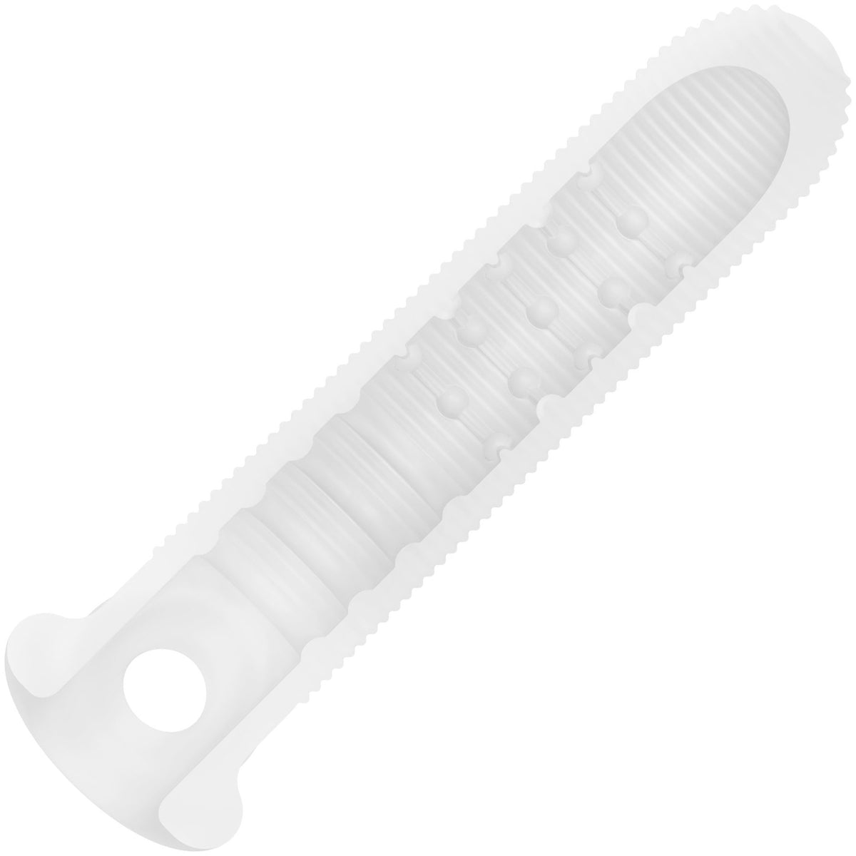 Performance Plus Silicone Penis Sleeve With Ball Strap By Blush - Stoic
