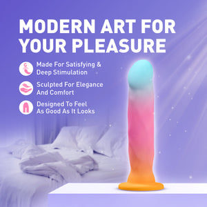 Avant Golden Dawn 8" Silicone Suction Cup Dildo By Blush