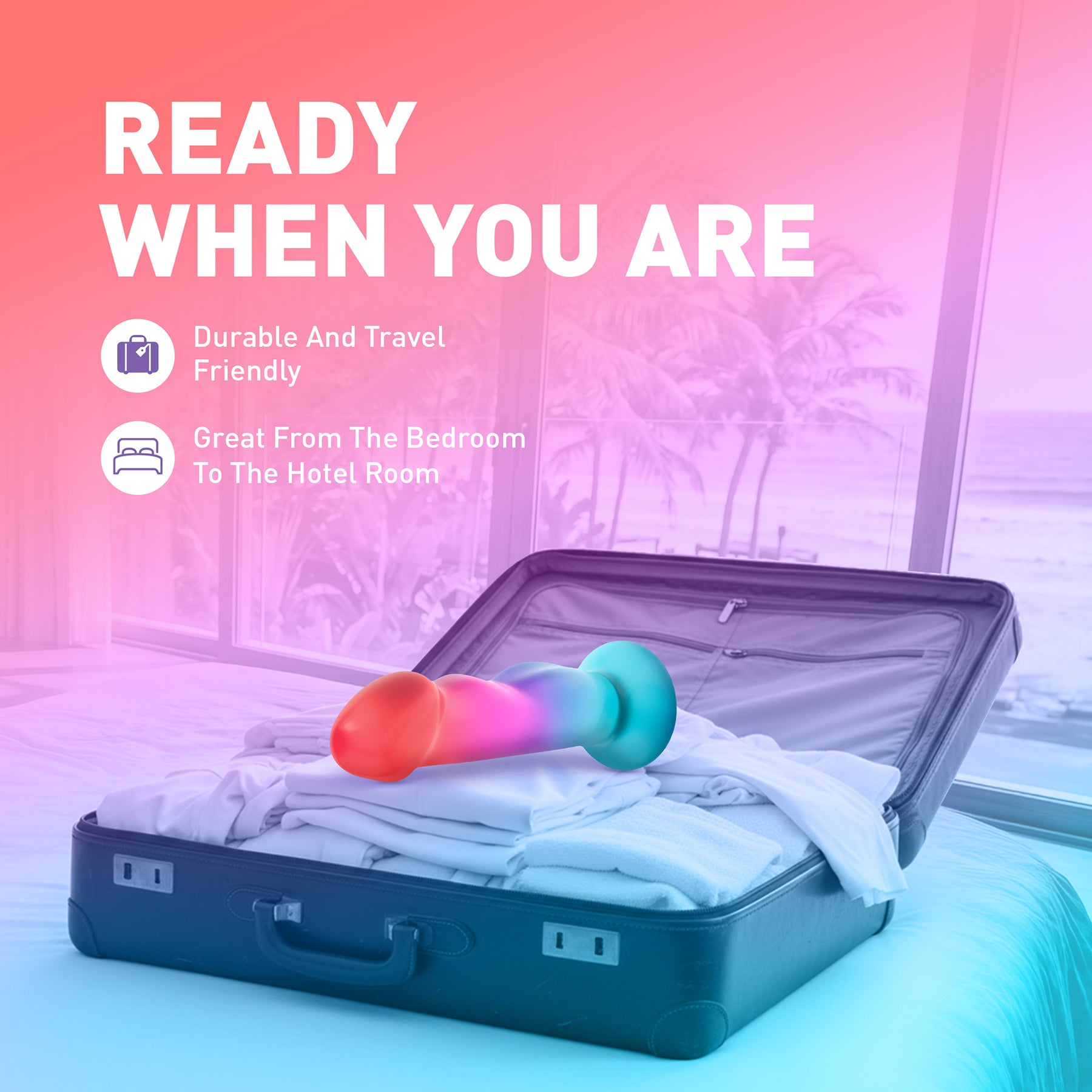 Avant Tropical 7.75" Handcrafted Artisan Silicone Dildo