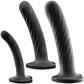 Temptasia Twist Kit - Set of Three Dildos - Black