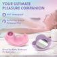 Play With Me Pout & Play Discreet Silicone Double Ended Vibrator By Blush