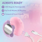 Play With Me Pout & Play Discreet Silicone Double Ended Vibrator By Blush