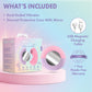 Play With Me Pout & Play Discreet Silicone Double Ended Vibrator By Blush