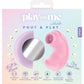 Play With Me Pout & Play Discreet Silicone Double Ended Vibrator By Blush