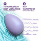 Wellness Serene Vibe Rechargeable Waterproof Silicone Vibrating Egg Massager By Blush