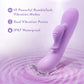 Evelyn Rechargeable Waterproof Silicone Dual Stimulation Vibrator By Blush - Purple