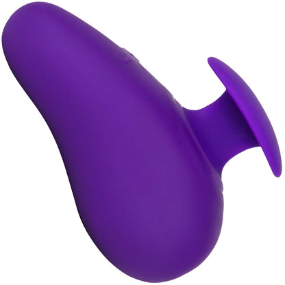 Wellness Palm Sense Rechargeable Silicone Massager By Blush - Purple