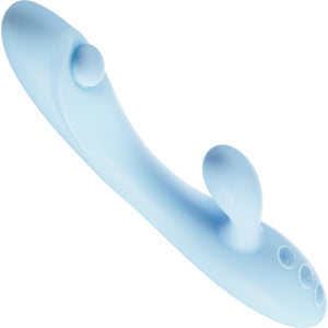 Play With Me Moondust Magic Rechargeable Silicone G-Spot Motion Dual Stimulation Vibrator By Blush