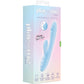 Play With Me Moondust Magic Rechargeable Silicone G-Spot Motion Dual Stimulation Vibrator By Blush