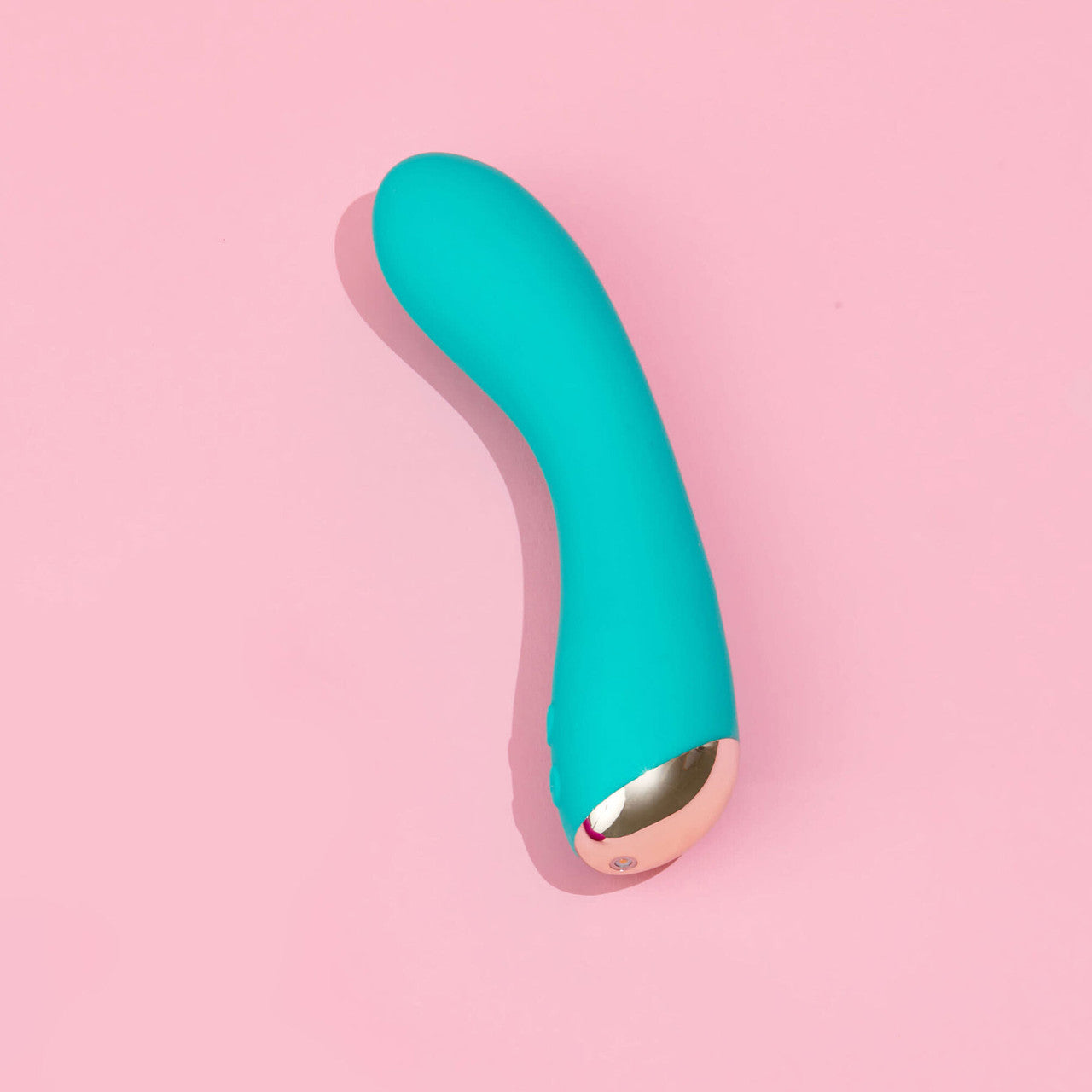 Aria Luscious AF 10-Function Rechargeable Silicone G-Spot Vibrator By Blush - Teal