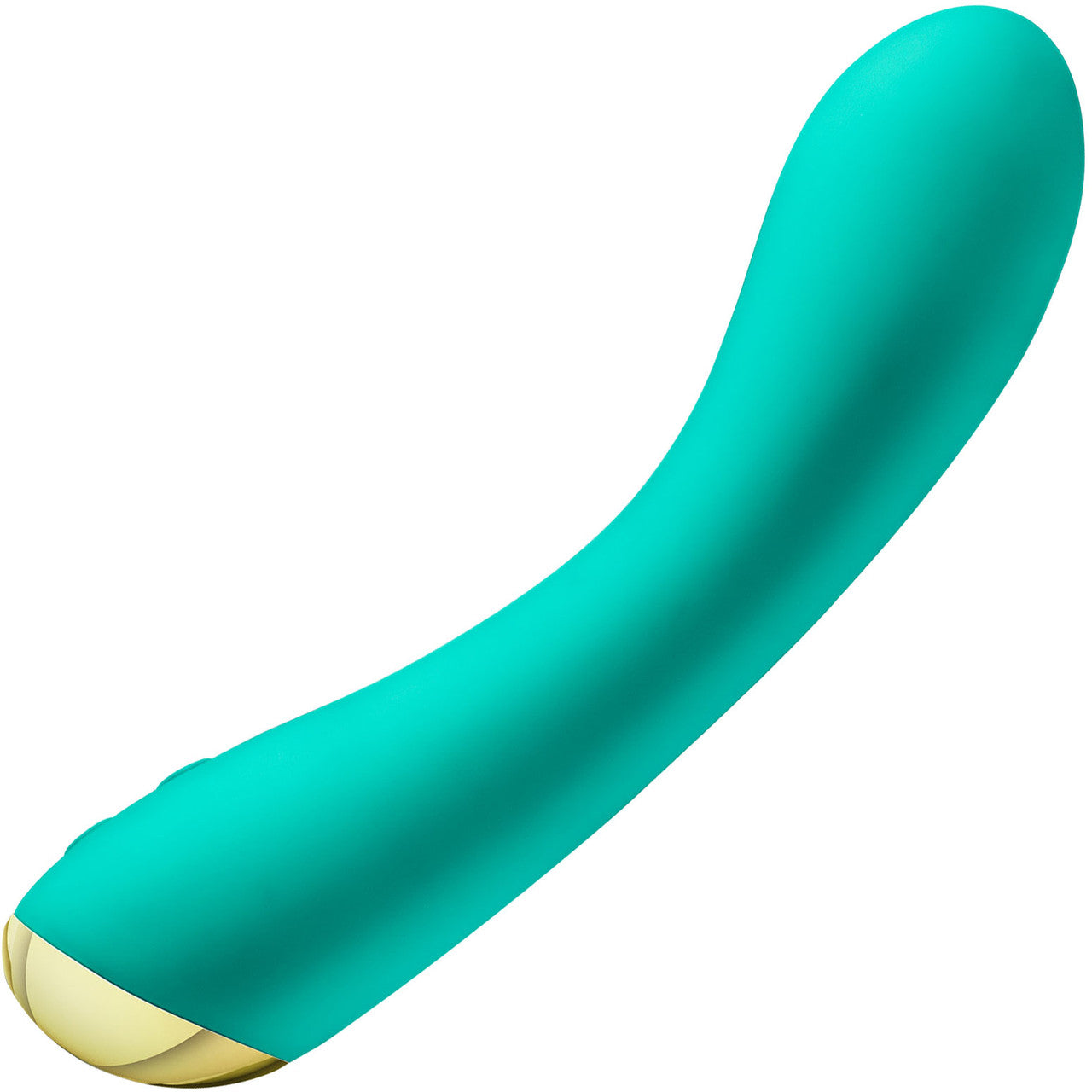 Aria Luscious AF 10-Function Rechargeable Silicone G-Spot Vibrator By Blush - Teal