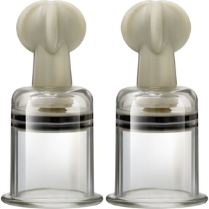 Temptasia Clit And Nipple Large Twist Suckers - Set of 2 By Blush