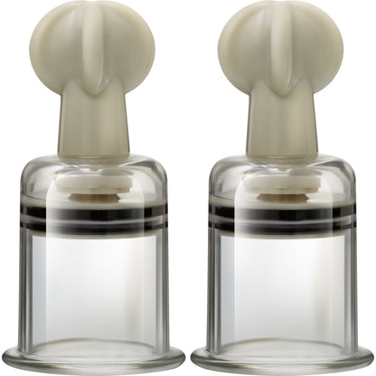 Temptasia Clit And Nipple Large Twist Suckers - Set of 2 By Blush