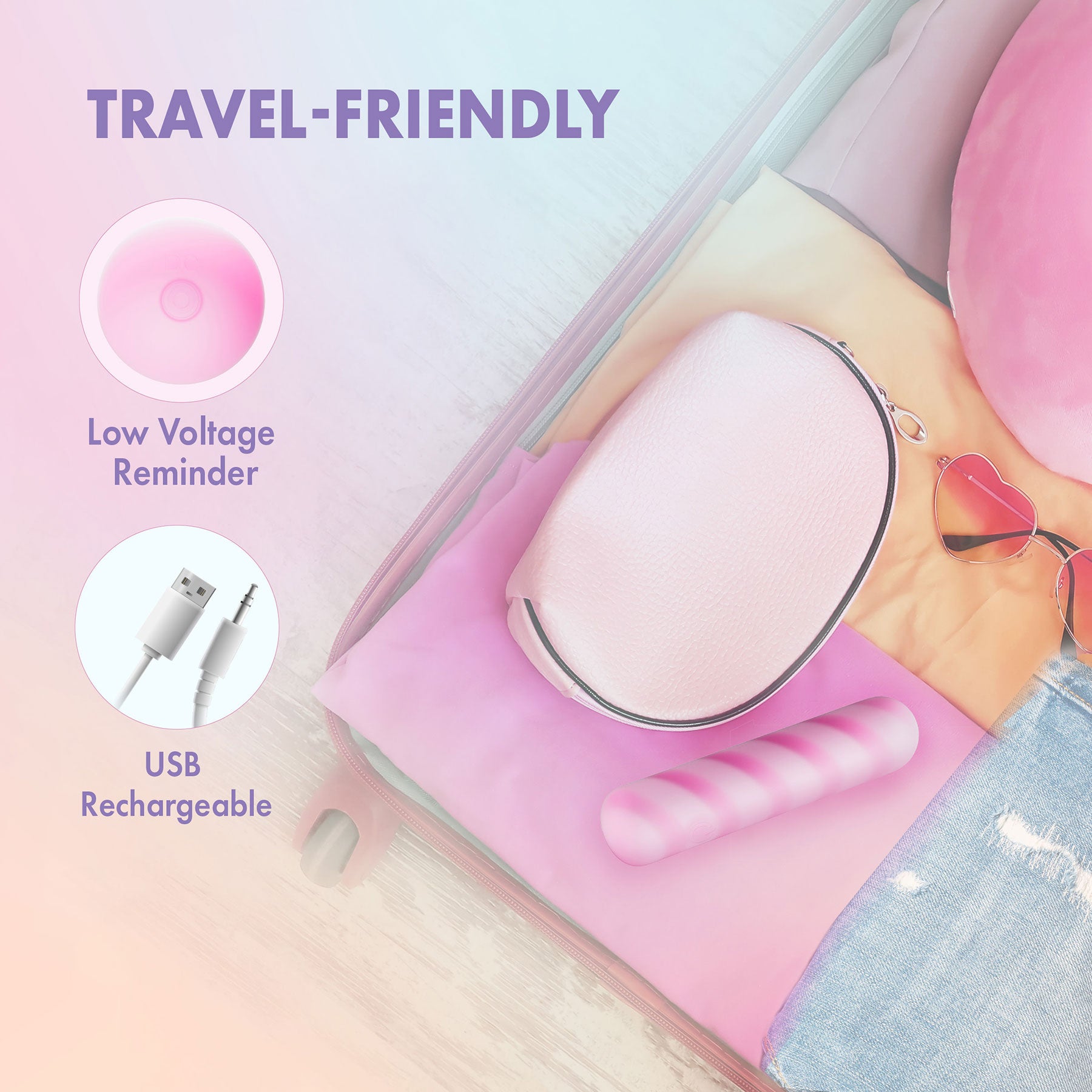 Play With Me Sugar Crush Rechargeable Silicone Bullet Vibrator By Blush