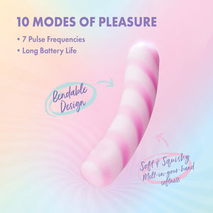 Play With Me Sugar Crush Rechargeable Silicone Bullet Vibrator By Blush