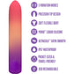 Play With Me Sunset Passion Rechargeable Silicone Bullet Vibrator By Blush