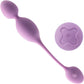 Wellness Raine Rechargeable Waterproof Silicone Vibrating Kegel Ball With Remote By Blush