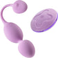 Wellness Raine Rechargeable Waterproof Silicone Vibrating Kegel Ball With Remote By Blush