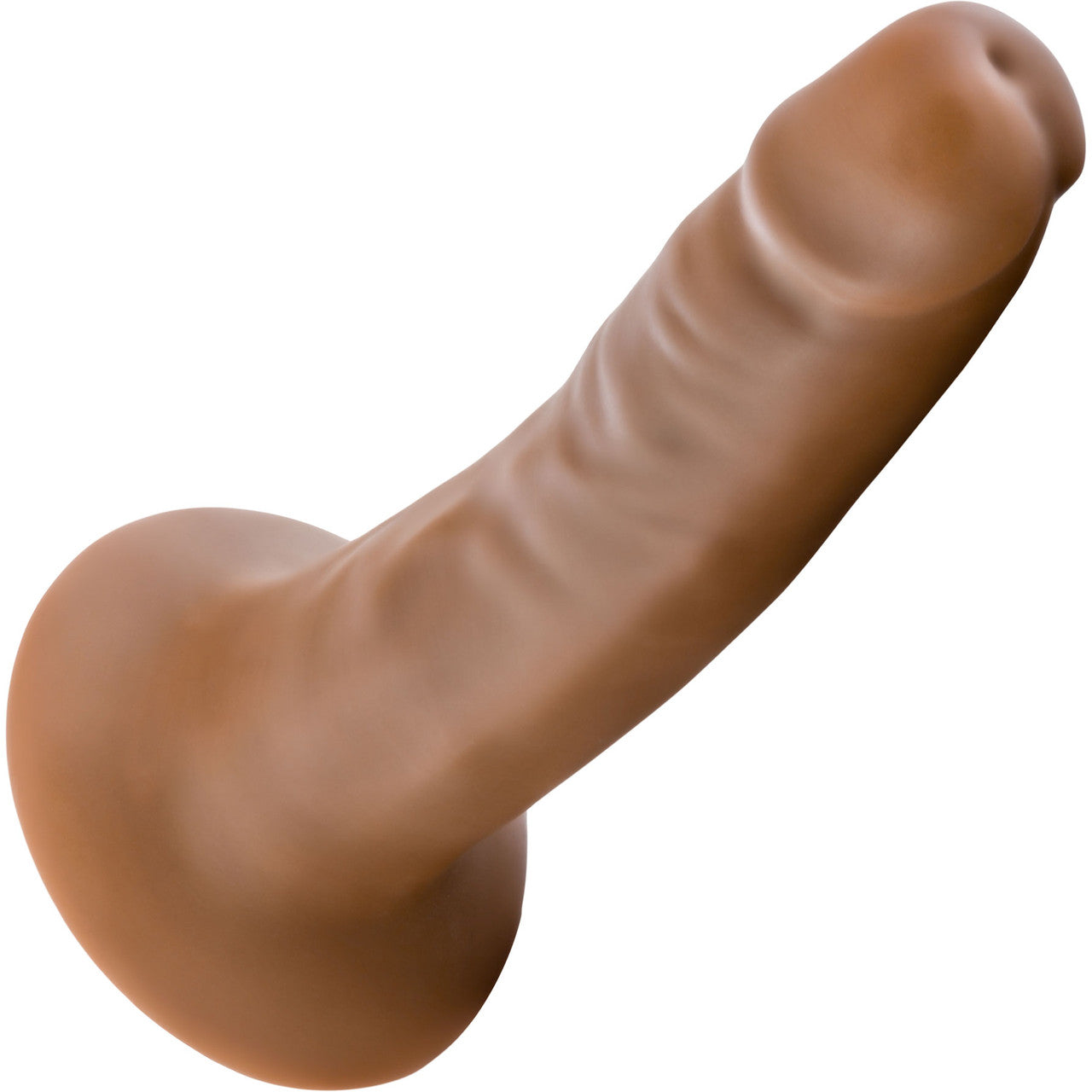 Dr. Skin Dr. Lucas 5.5 Inch Silicone Suction Cup Dildo by Blush - Caramel