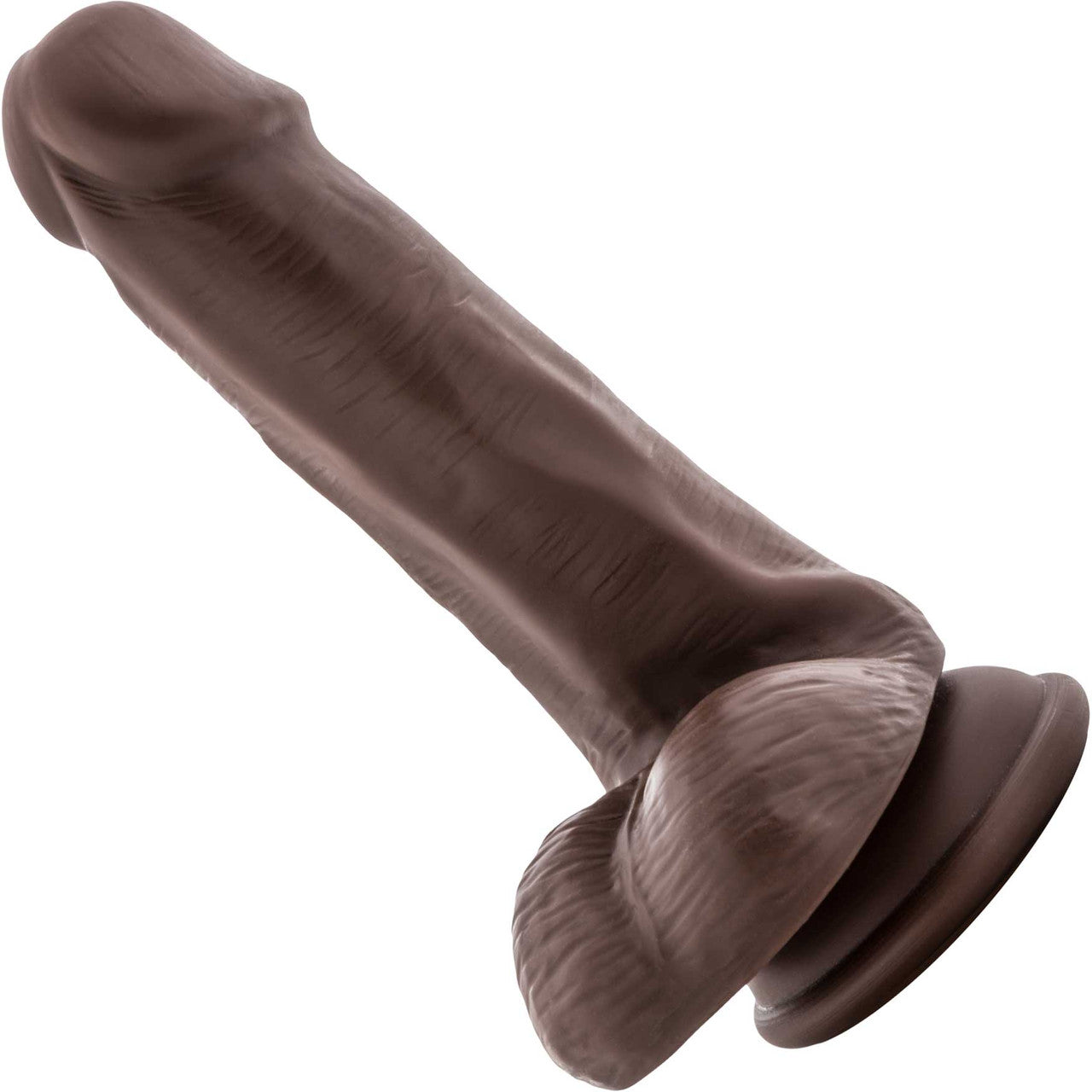 Dr. Skin Dr. Daniel 6 Inch Silicone Suction Cup Dildo by Blush - Chocolate