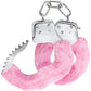 Temptasia Cuffs By Blush Novelties - Pink Furry Handcuffs