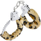 Temptasia Cuffs By Blush Novelties - Leopard Furry Handcuffs