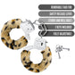 Temptasia Cuffs By Blush Novelties - Leopard Furry Handcuffs