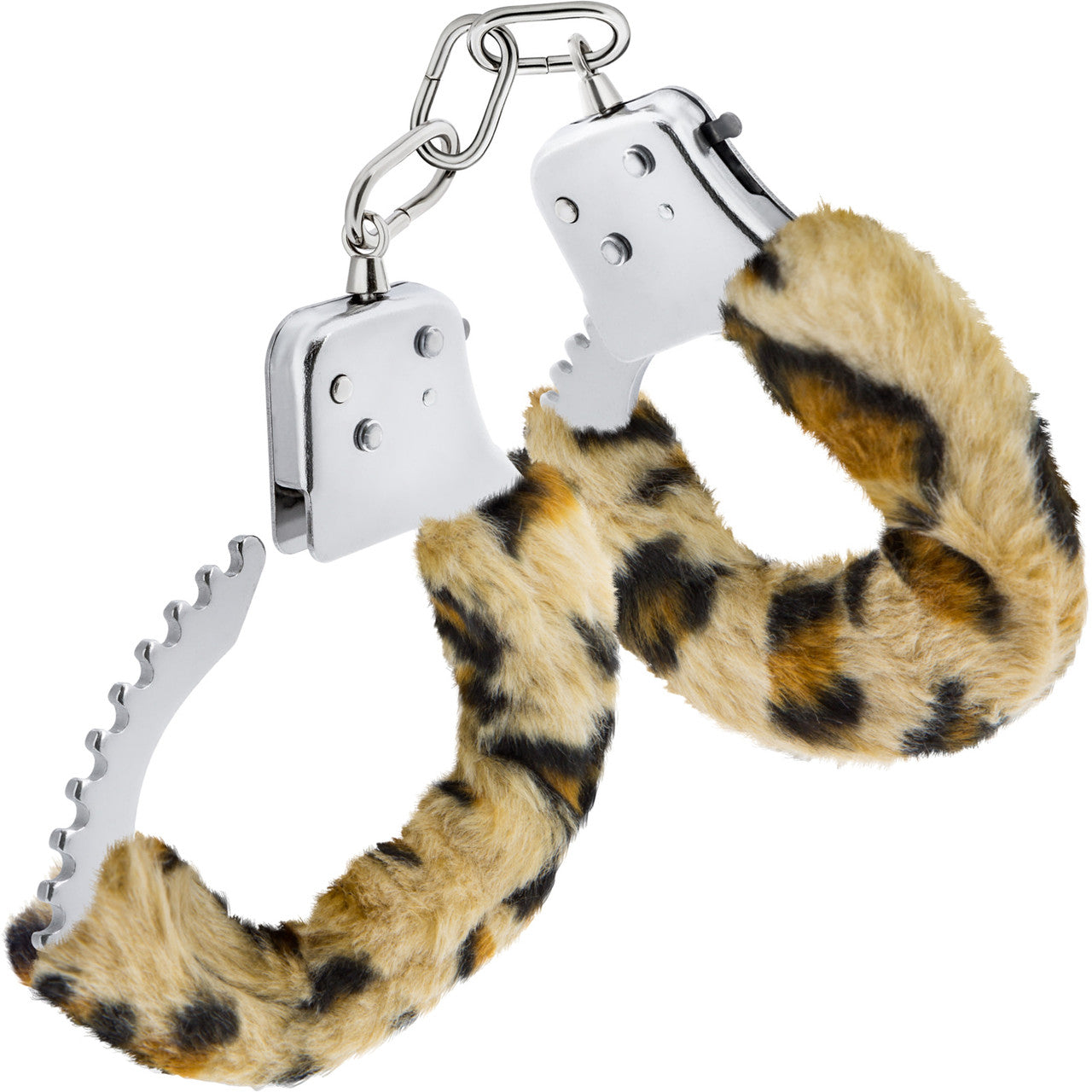 Temptasia Beginner Cuffs By Blush - Leopard Faux Fur