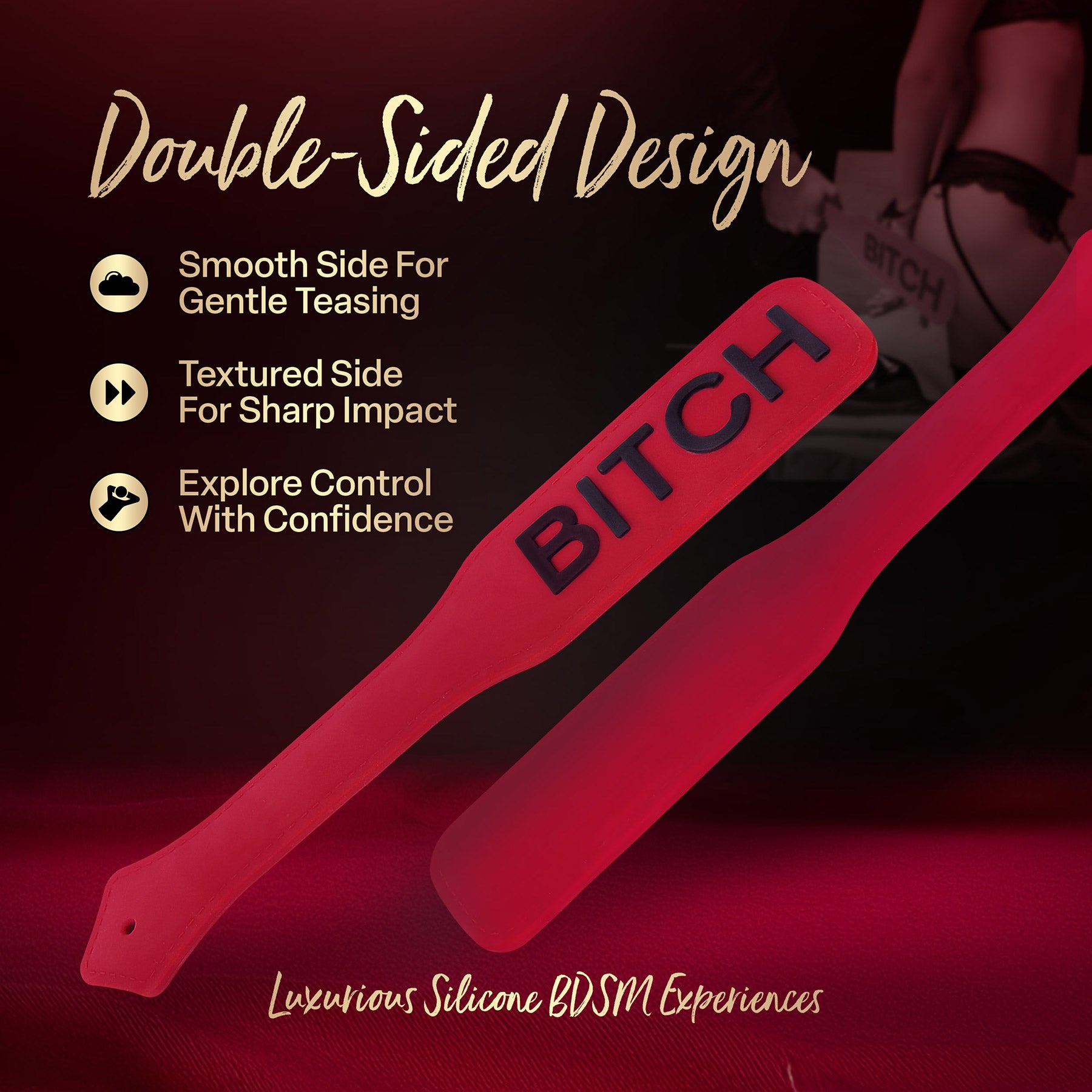 Temptasia® Ardor® Dual-Sided Silicone Paddle