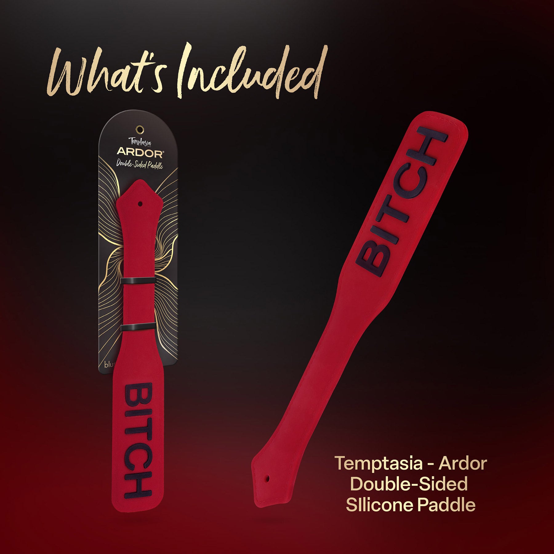 Temptasia® Ardor® Dual-Sided Silicone Paddle