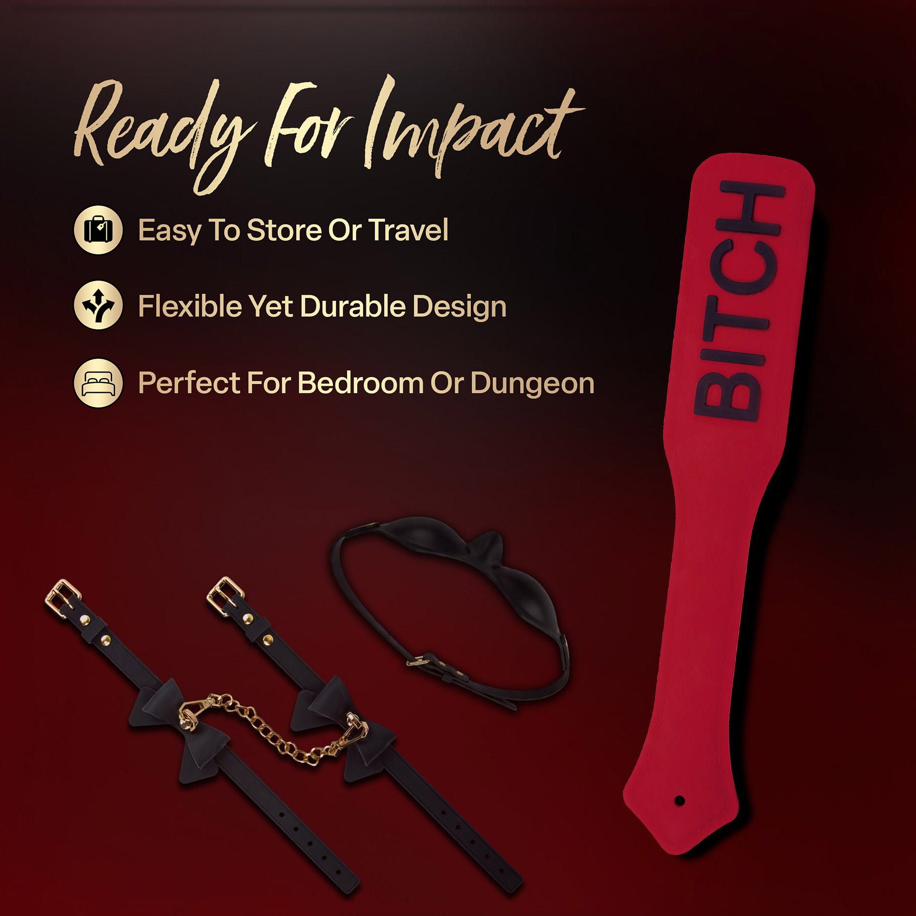 Temptasia® Ardor® Dual-Sided Silicone Paddle