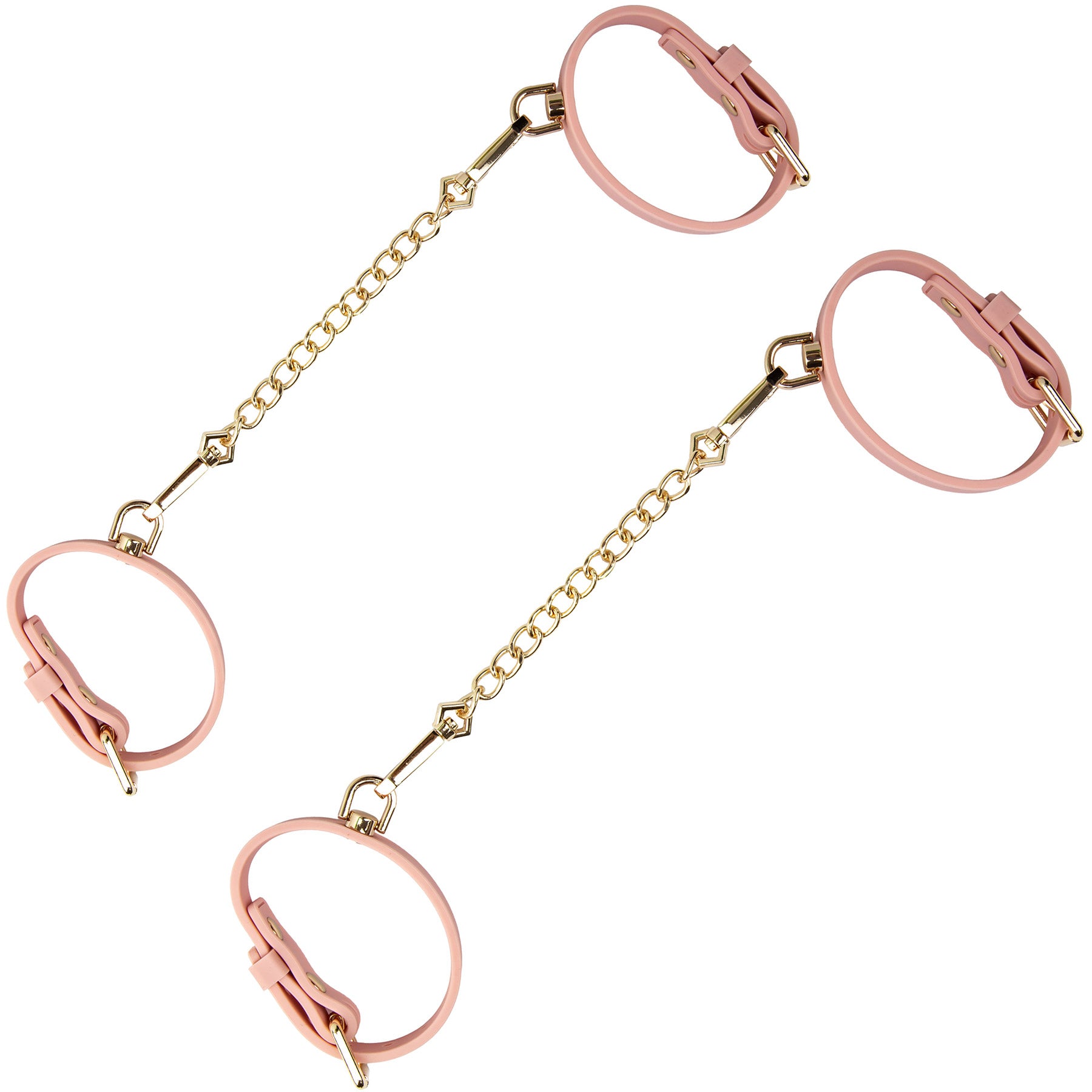 Temptasia® Ardor® Silicone Wrist & Ankle Restraints - Pink