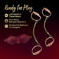 Temptasia® Ardor® Silicone Wrist & Ankle Restraints - Pink