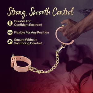 Temptasia® Ardor® Silicone Wrist & Ankle Restraints - Pink